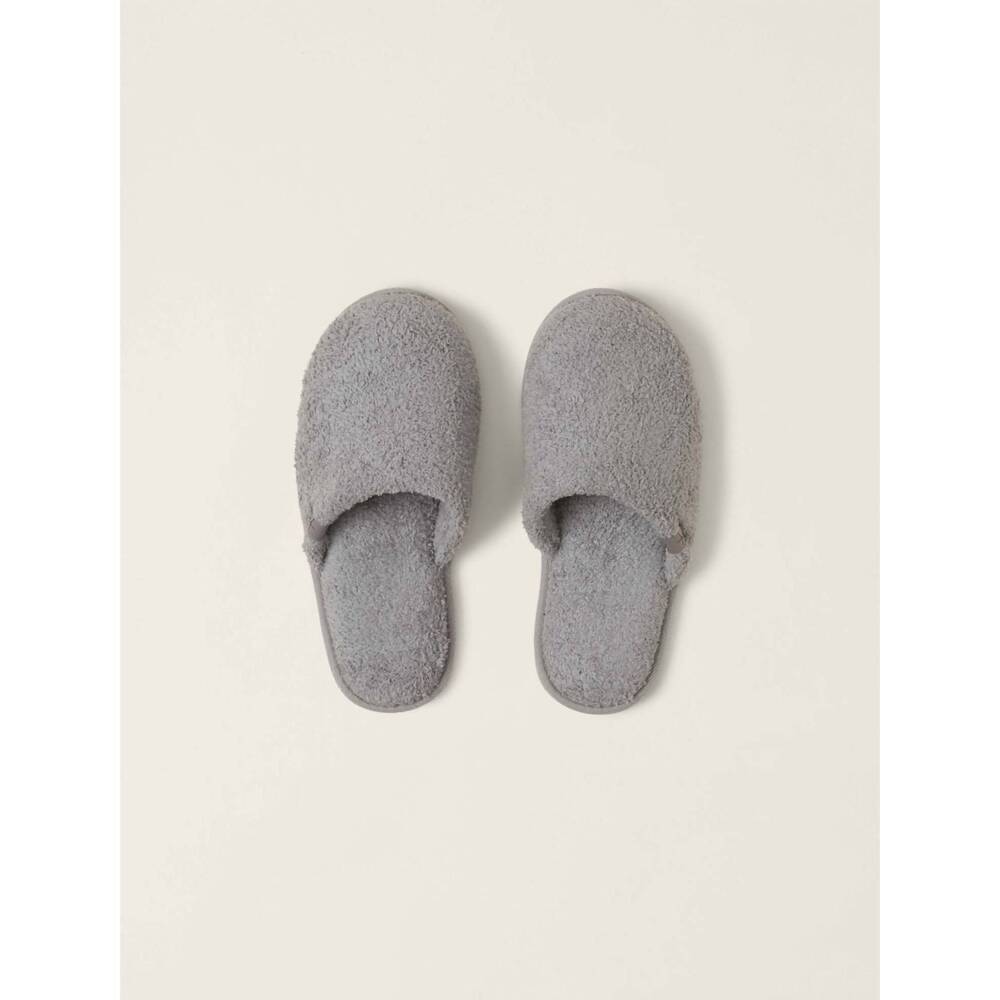 NEW BAREFOOT DREAMS unisex cozychic slipper in grey